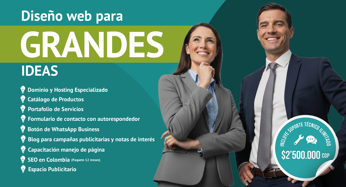 Necesita una pagina web?